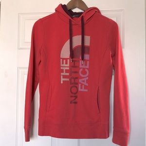 The North Face Pink Hooded Sweatshirt